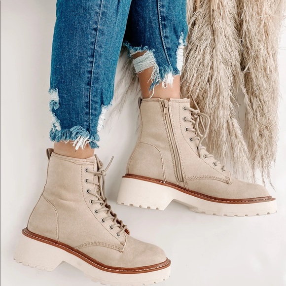 Madden Girl Shoes - Madden Girl Kurrt Lace Up Combat Boots